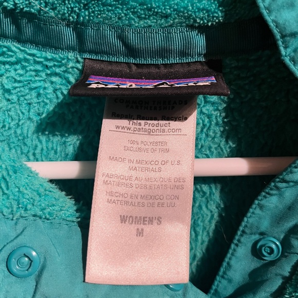 Green Patagonia Synchilla snap-t - Picture 2 of 7